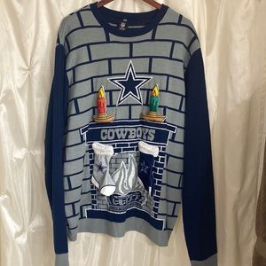 2XL NFL COWBOYS UGLY CHRISTMAS SWEATER